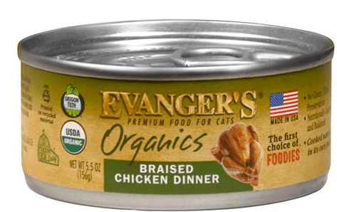 Evangers Organic Braised Chicken Dinner